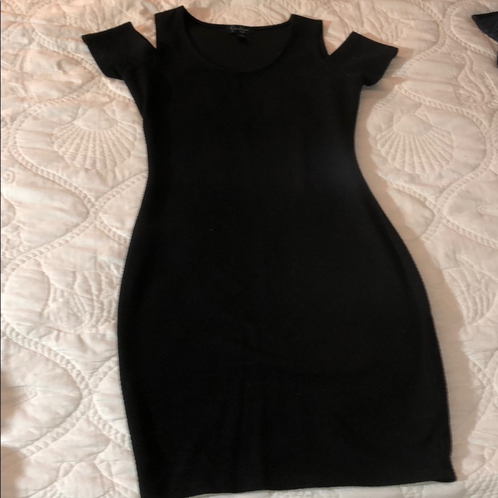 Jessica Simpson Mini Black Bodycon Dress